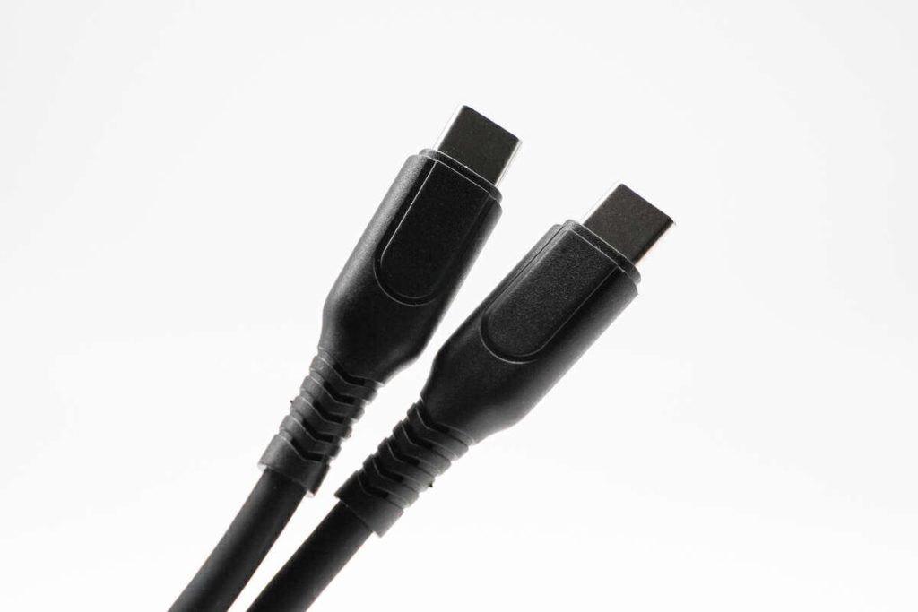 A C to C data cable with a capacity of 240W that is compatible with the iPhone 15 is available.