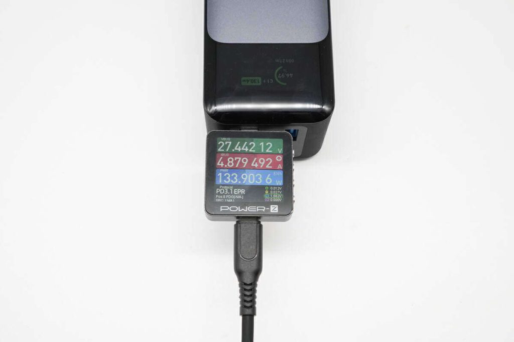 A C to C data cable with a capacity of 240W that is compatible with the iPhone 15 is available.