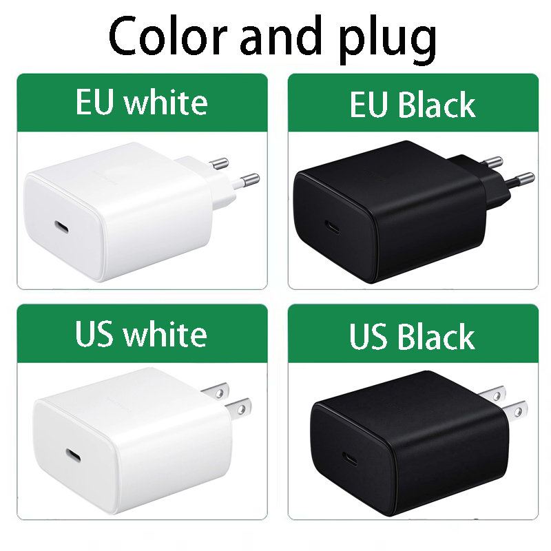 EU US UK 45W PD Type-c super Fast Charger 45W USB C Wall Quick Charging