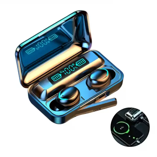 Wireless Earphone Headphone TWS Mini In-ear Earbuds Sports Gaming HIFI LED Power Display Audifonos Headset