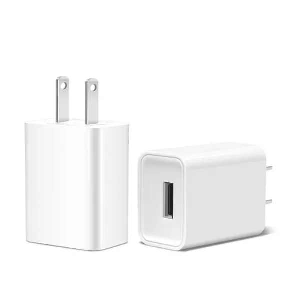 Portable Mobile phone Cube USB Power Adapter Fast charging 5V2A US Plug Wall Charger For iphone Charger