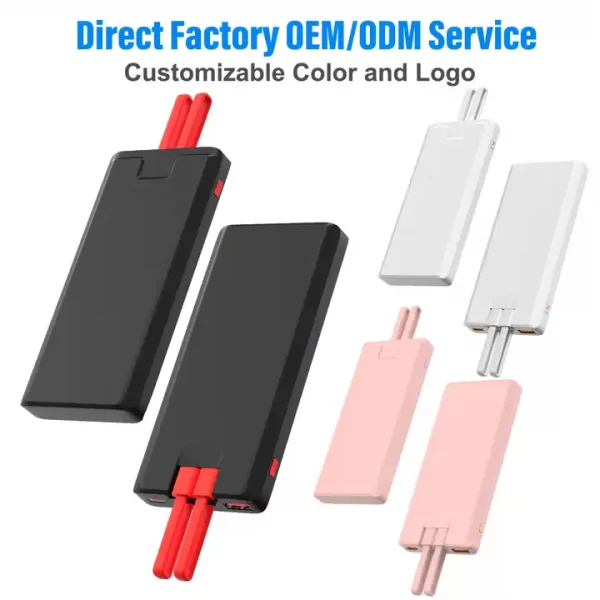 New Product ideas 2023 portable 22.5W power bank for iphone 15 15w Fast Charger Charging Pack Power Bank 10000mah - 图片 2