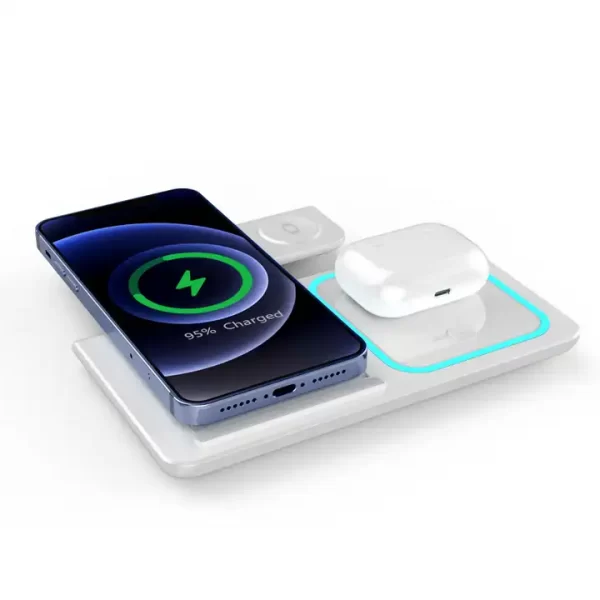 Fast Wireless Charger Wireless Charging Stand Compatible for iPhone  for Samsung Galaxy - 图片 2