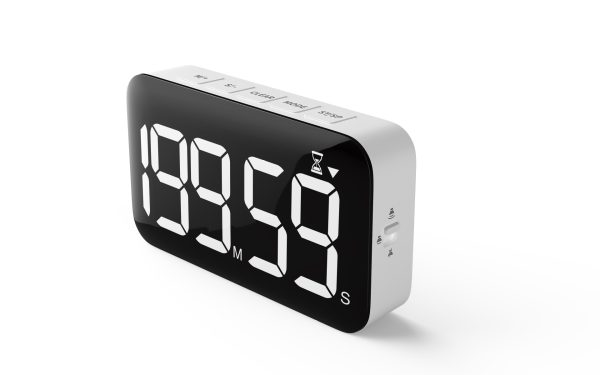 Customized Multi-function Timer Clock with Large Screen Voice-activated Timer, Countdown Alarm Clock, Time Manager, and Kitchen Timer - Image 4