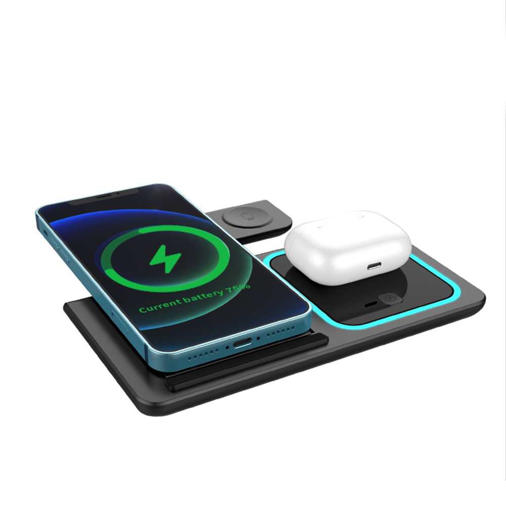 Fast Wireless Charger Wireless Charging Stand Compatible for iPhone  for Samsung Galaxy