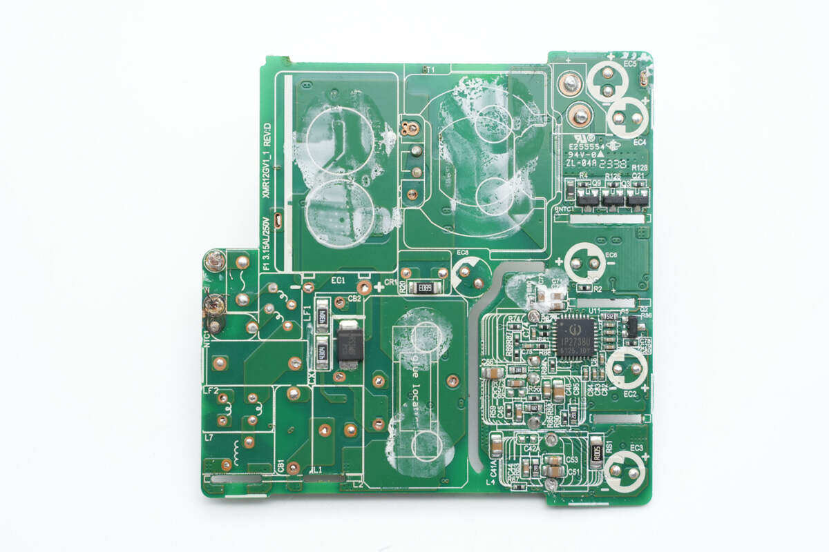 Teardown report: MI Xiaomi 140W 2C1A gallium nitride charger MDY-16-EA-Charging Head Network