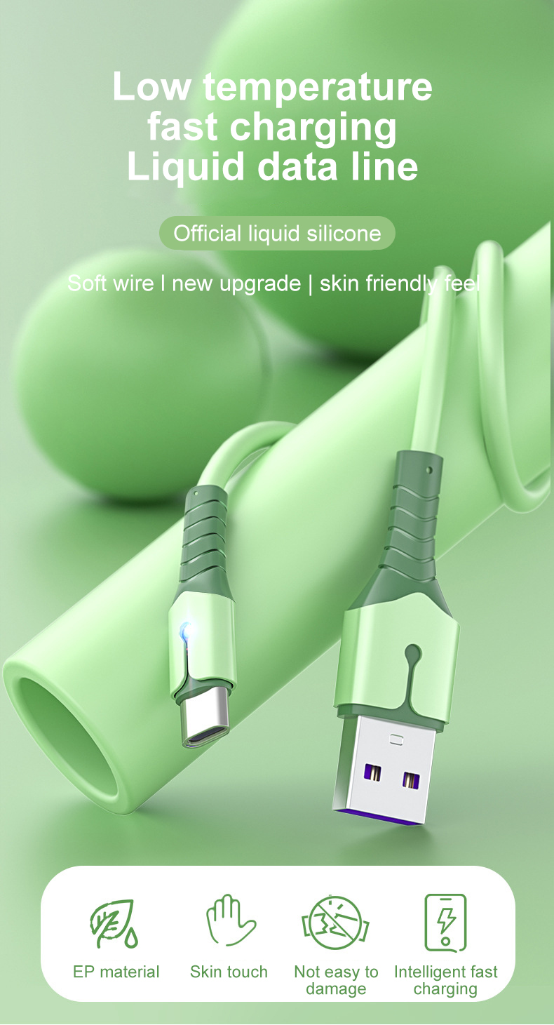 Cell Phone Cable Usb Charger Fast Charging lighting 3 in 1 Mobile Data Cable