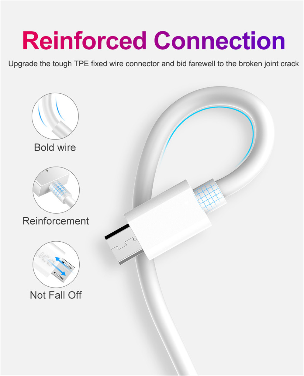 USB Type C Cable 5A Fast Charging Wire Mobile Phone Micro USB Wires Cable For huawei Type C Data Charge Cable Cord