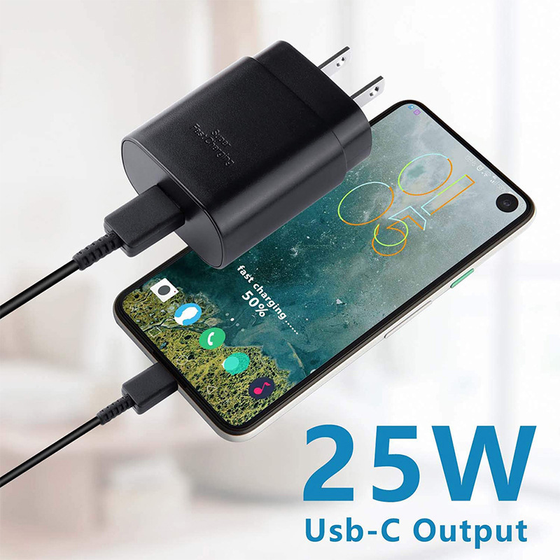 wholesale oem odm 25W PD adaptor US EU AU  UK  Wall plug Type C Charger USB-C Power Adapter