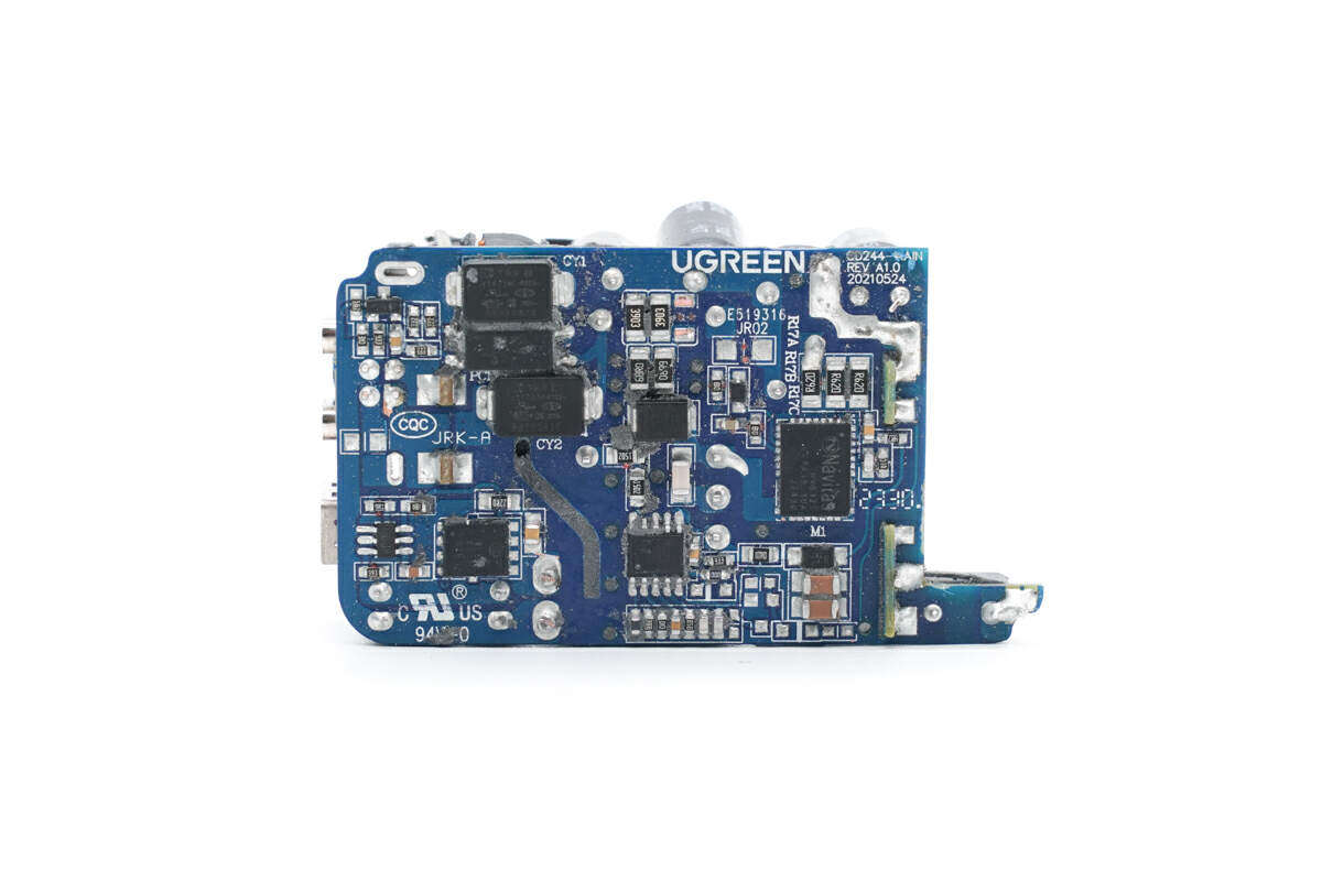 Disassembly report: UGREEN 65W 2C1A gallium nitride charger CD244-Charging Head Network