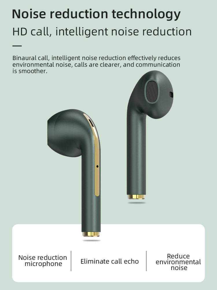 TWS Original Bluetooth Earphone true wireless headphone 5.1 Earbud gaming headset for mobile phones